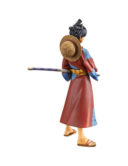 Figura coleccionable Banpresto One Piece Luffy Wanokuni 16 cm