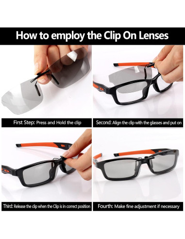 Gafas de sol CLIP-ON Oakley Crosslink 53x17 polarizadas