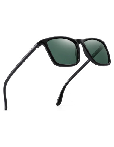 Gafas de Sol JIM HALO Cuadradas Polarizadas UV 56mm