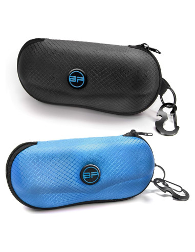 Estuche Semi Duro BLUPOND para Gafas con Clip y Gancho
