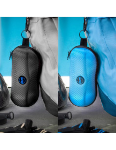 Estuche Semi Duro BLUPOND para Gafas con Clip y Gancho 2