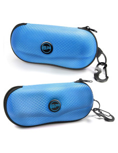 Estuche Semi Duro BLUPOND para Gafas con Clip y Gancho