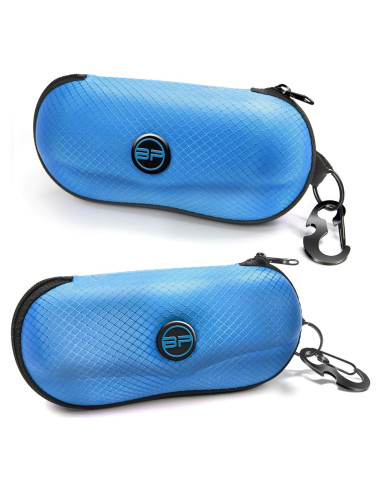 Estuche Semi Duro BLUPOND para Gafas con Clip y Gancho