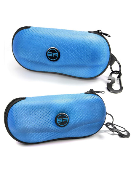 Estuche Semi Duro BLUPOND para Gafas con Clip y Gancho