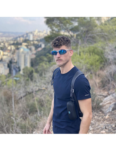 Estuche Semi Duro BLUPOND para Gafas con Clip y Gancho