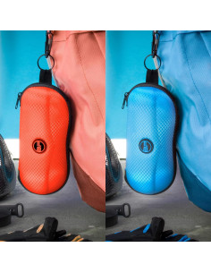 Estuche Semi Duro para Gafas BLUPOND EVA Azul/Naranja 2