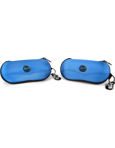 Estuche Semi Duro BLUPOND para Gafas con Clip y Gancho