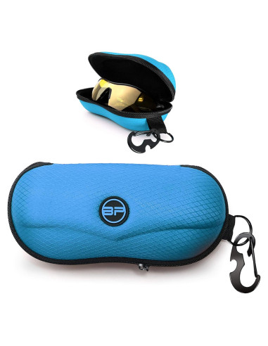 Estuche Semi Duro para Gafas BLUPOND con Gancho Metálico