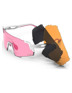 Gafas de sol deportivas TOREGE TR65 con 3 lentes intercambiables