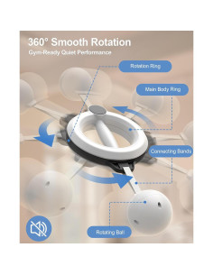 Entrenador de Brazos TINRIEF 360 - Equipamiento Fitness Unisex 2