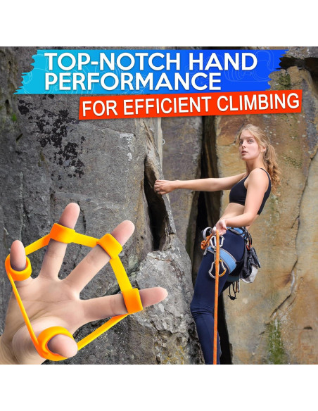 6 Bandas de Resistencia de Silicona SVICHOCHKA para Dedos