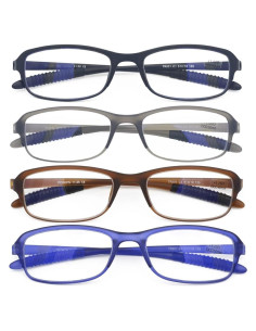 Gafas de lectura azul bloqueadoras 2.50 marca flexible