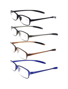 Gafas de lectura azul bloqueadoras 2.50 marca flexible 2