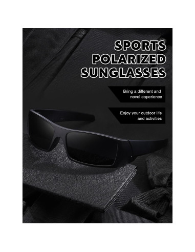 Gafas de Sol Polarizadas TIANYESY Retro Unisex 35.6mm