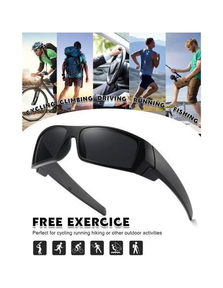 Gafas de Sol Polarizadas TIANYESY Retro Unisex 35.6mm