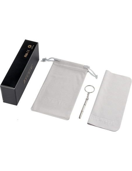 Gafas de sol redondas EYLRIM Eyl8478c 100% UV estilo Steampunk