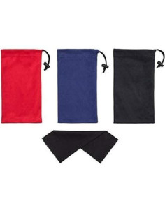 Funda de Microfibra Premium para Gafas de Sol - 3 Unidades 2