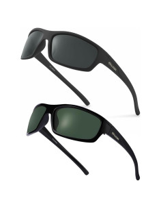 Gafas de sol deportivas POLARKING 2 pack polarizadas UV400