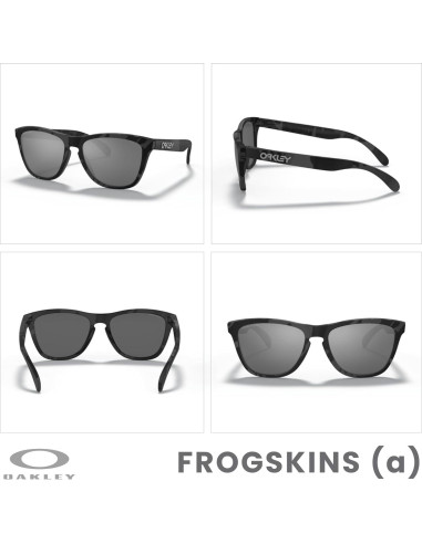 Gafas de Sol Oakley Frogskins OO9245 Camuflaje Negro