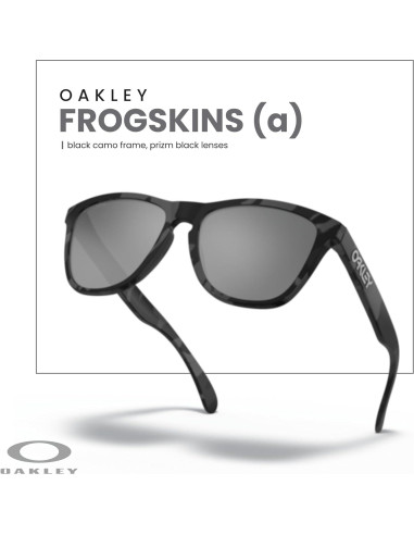 Gafas de sol Oakley Frogskins OO9245 Camuflaje Negro