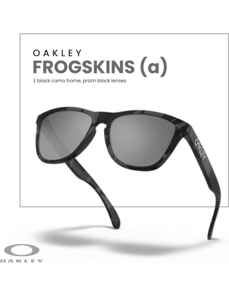 Gafas de sol Oakley Frogskins OO9245 Camuflaje Negro