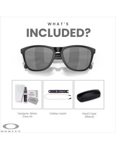 Gafas de sol Oakley Frogskins OO9245 Negro mate Polarizadas 2