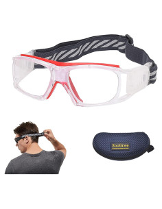 Gafas Deportivas Unisex Antivaho para Baloncesto y Fútbol