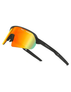 Gafas de Ciclismo INMKALI UV400 Rojo Ajuste Universal