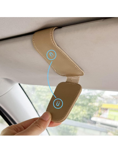 Soporte de Gafas de Sol CMWWYFC Holder-b Magnético Beige