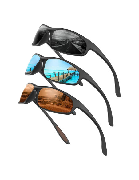 Gafas de Sol KALIYADI Polarizadas para Hombres UV