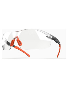 Gafas de Seguridad Impactables Antiempañante UV Negro/Naranja