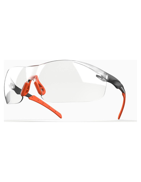 Gafas de Seguridad Impactables Antiempañante UV Negro/Naranja