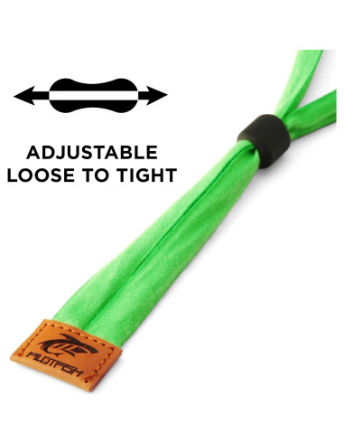 Correa para Gafas de Sol Pilotfish Algodón Verde Lima