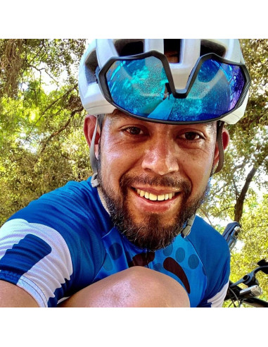 Gafas de Ciclismo KAPVOE 5 Lentes Polarizadas UV400