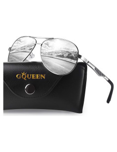 Gafas de Sol GQUEEN Polarizadas UV400 Estilo Militar