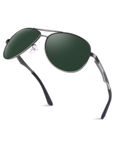 Gafas de Sol GQUEEN Polarizadas UV400 Estilo Militar