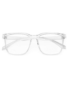 Gafas Anti Luz Azul TEAPLMTT Cuadradas Transparentes