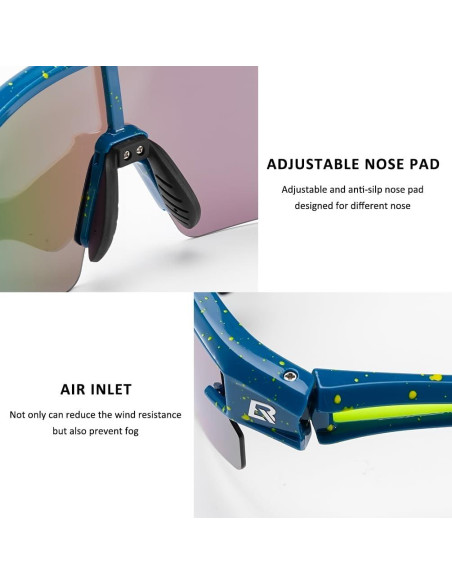 Gafas de sol polarizadas ROCKBROS UV400 unisex ligeras