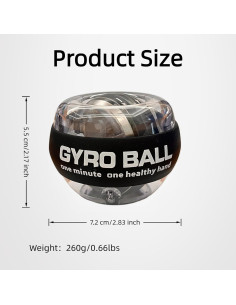 Entrenador de Muñeca HAIYUES HY-01 con Auto-Arranque Naranja 2