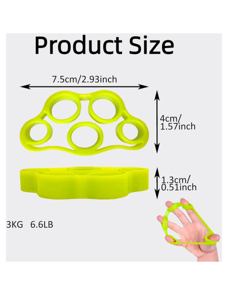 Entrenador de Muñeca HAIYUES HY-01 con Auto-Arranque Naranja
