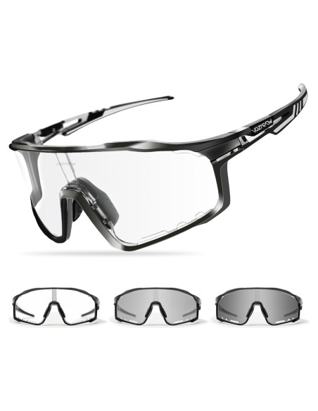 Gafas de Ciclismo VOZAPOW Fotoquímicas UV400 Unisex