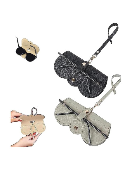 Funda Dura para Gafas PERFECTSIGHT - Estilo Floral, Ligera