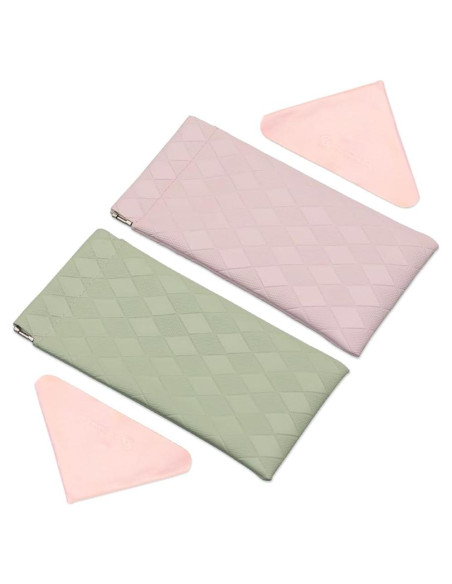 Funda Dura para Gafas PERFECTSIGHT Kawaii Rosa Verde