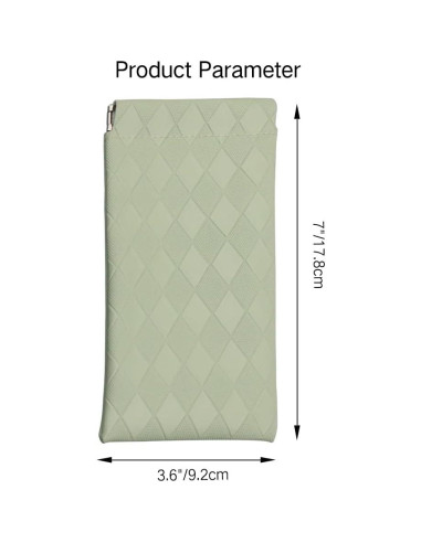 Funda Dura para Gafas PERFECTSIGHT Kawaii Rosa Verde