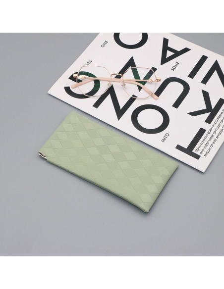 Funda Dura para Gafas PERFECTSIGHT Kawaii Rosa Verde