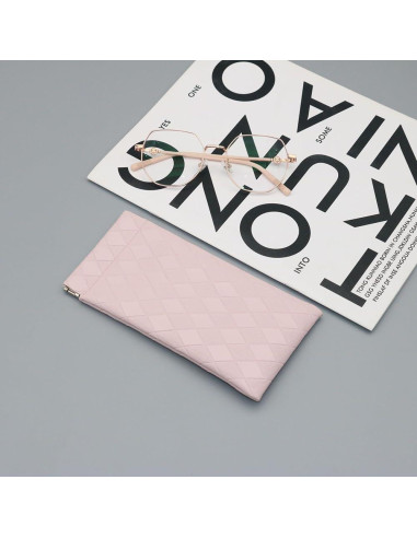 Funda Dura para Gafas PERFECTSIGHT Kawaii Rosa Verde