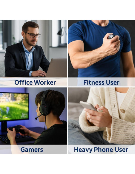 Entrenador de Muñeca HAIYUES HY-01 con Auto-Arranque Naranja