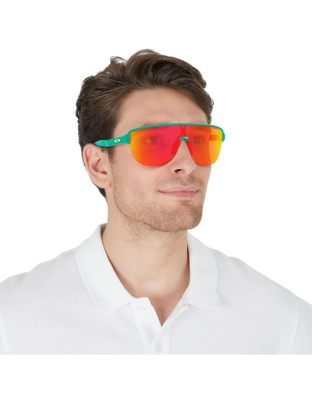 Gafas de sol Oakley OO9248 Corridor Celeste mate Prizm ruby