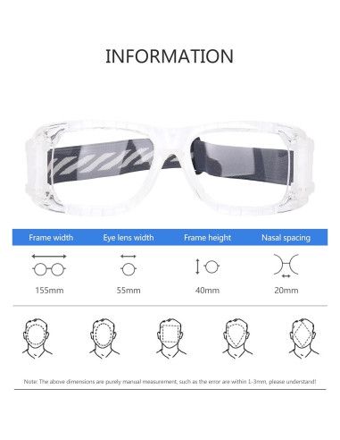 Gafas Deportivas SooGree para Baloncesto y Fútbol