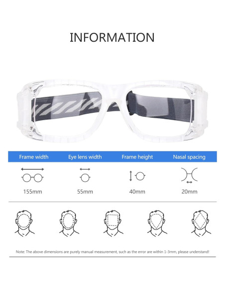 Gafas Deportivas SooGree para Baloncesto y Fútbol